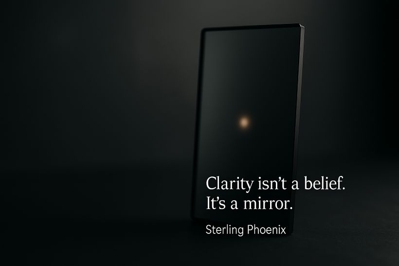 clarity is a mirror